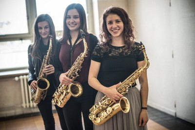 HO - saxofon - Barbora Malečková - Kateřina Havrdová - Karolína Krečmerová