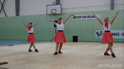 Trio Lucky Day – Beata + Míša + Terezka – 1. místo děti – trio, chor. L.Hejnová