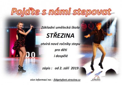 Stepaři přijímají nové tanečníky