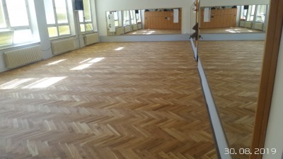Stepaři vítají nový školní rok s opravenou podlahou
