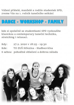 Dance workshop family - Dana Pešová - SPD
