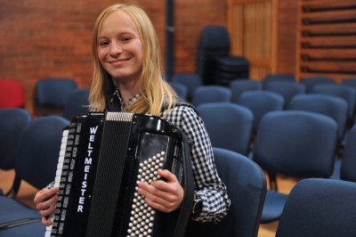 Anežka Zamouřilová - akordeon