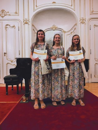 Den s Antonínem Dvořákem zakončilo Klavírní trio ŠPUKO zlatým pásmem