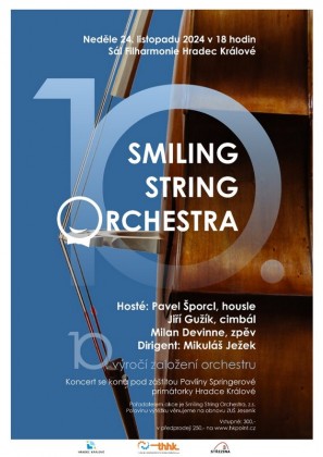 10 let Smiling String Orchestra - 24.11.2024