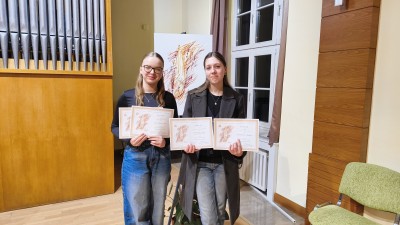 Výlet do zasněženého Ružomberka přinesl klavíristkám medaile
