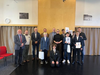 GRATULUJEME: Střezinští z krajského kola soutěže komorní hry s převahou dechových nástrojů přivezli čtyři postupy