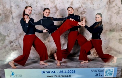 GRATULUJEME: Tanečnice přivezly z Brna krásná umístění