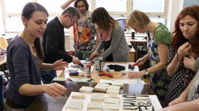 Živá tiskárna - workshop pro výtvarníky